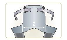Målet Y (mm) = afstanden mellem centrene på ankerpunkterne i bilen for de to skulderstroppe vist i fig. 2. Fig.