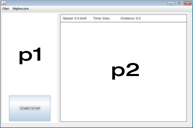Figur 31 viser de egenskaber og metoder, som klasse SimulatorView indeholder. Det kan også ses på figuren at, der bliver i klassen defineret en række variabler.