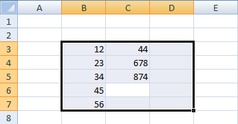 Ændring af tekstretning Normalt skrives når der skrives i celler i Excel, og den tekst man skriver er for bred, så ændres kolonne bredden.