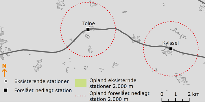 67 Optimering af stationsstrukturen Region Nordjylland Strækningsoptimering af Aalborg- Frederikshavn ved nedlæggelse af stationer Strækningen Aalborg- Frederikshavn kan optimeres med væsentlig
