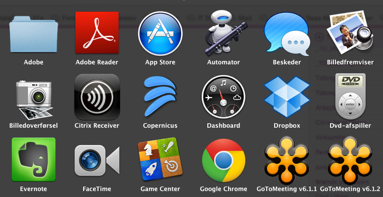 MAC OSX: Citrix Receiver Start: Citrix reciver kan