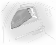 Opbevaring 67 Surrekroge Advarselstrekant Førstehjælpskasse Fastsurringskrogene i bagagerummet er beregnet til sikring af transportgenstande mod at forskubbe sig, f.eks. med remme eller bagagenet.