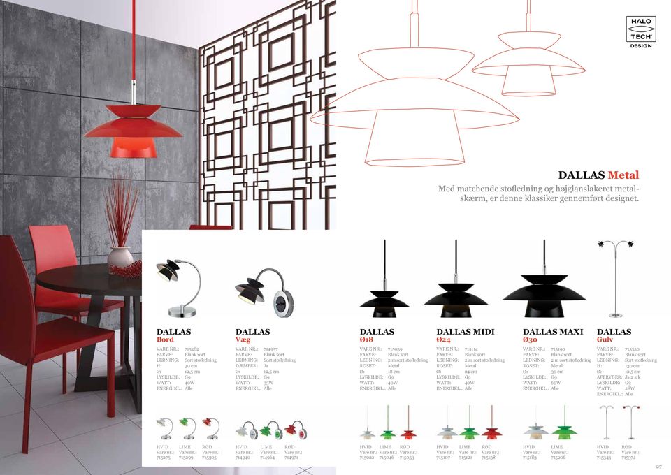 Michael Waltersdorff, designer lamperne til Halo Tech Design & Colors by  copenhagen - PDF Free Download