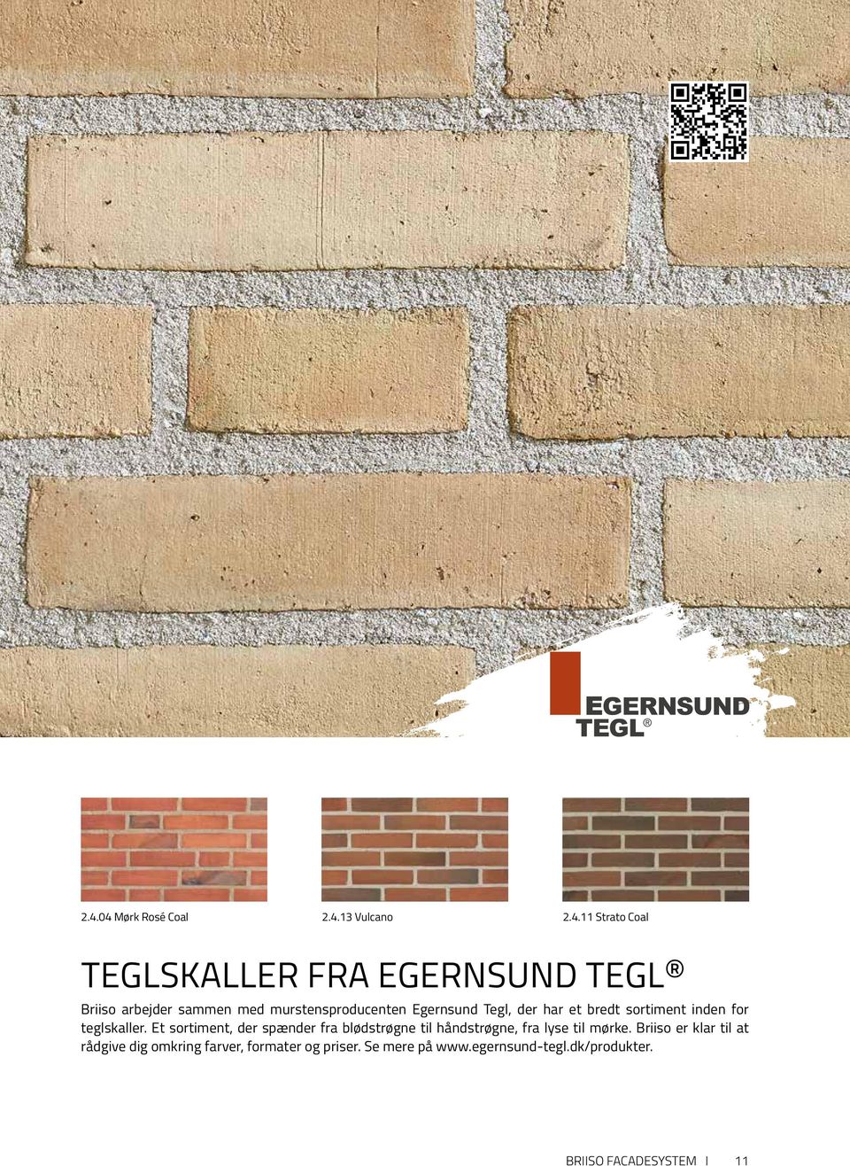 Briiso facadesystem. Udviklet i samarbejde med Egernsund Tegl - PDF Gratis  download