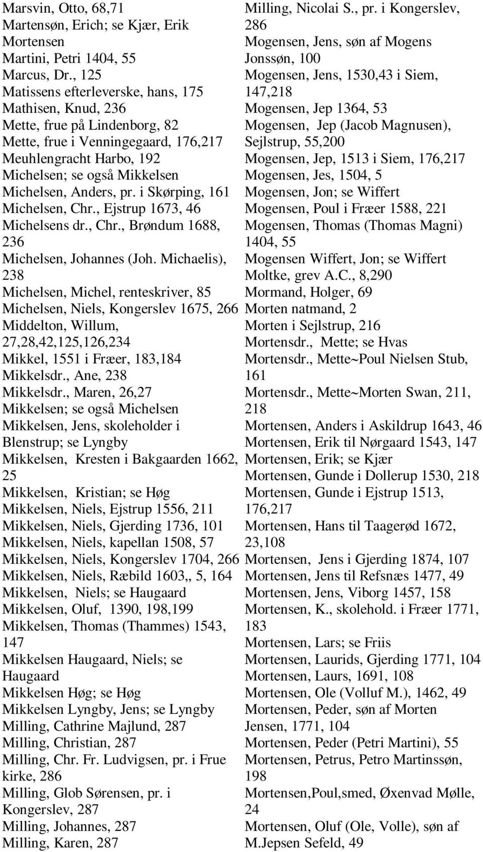 Register til K. Gjerdings bog Hellum Herreds beskrivelse og Historie, PDF  Gratis download