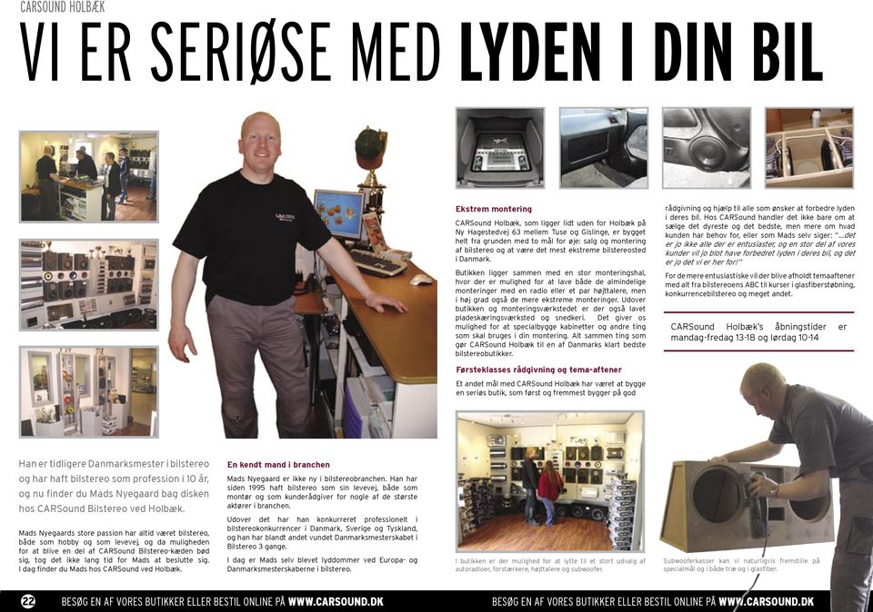 BEDRE LYD I BILEN TA MED HJEM AUTORADIOER NAVIGATION HØJTTALERE FORSTÆRKERE  - PDF Free Download