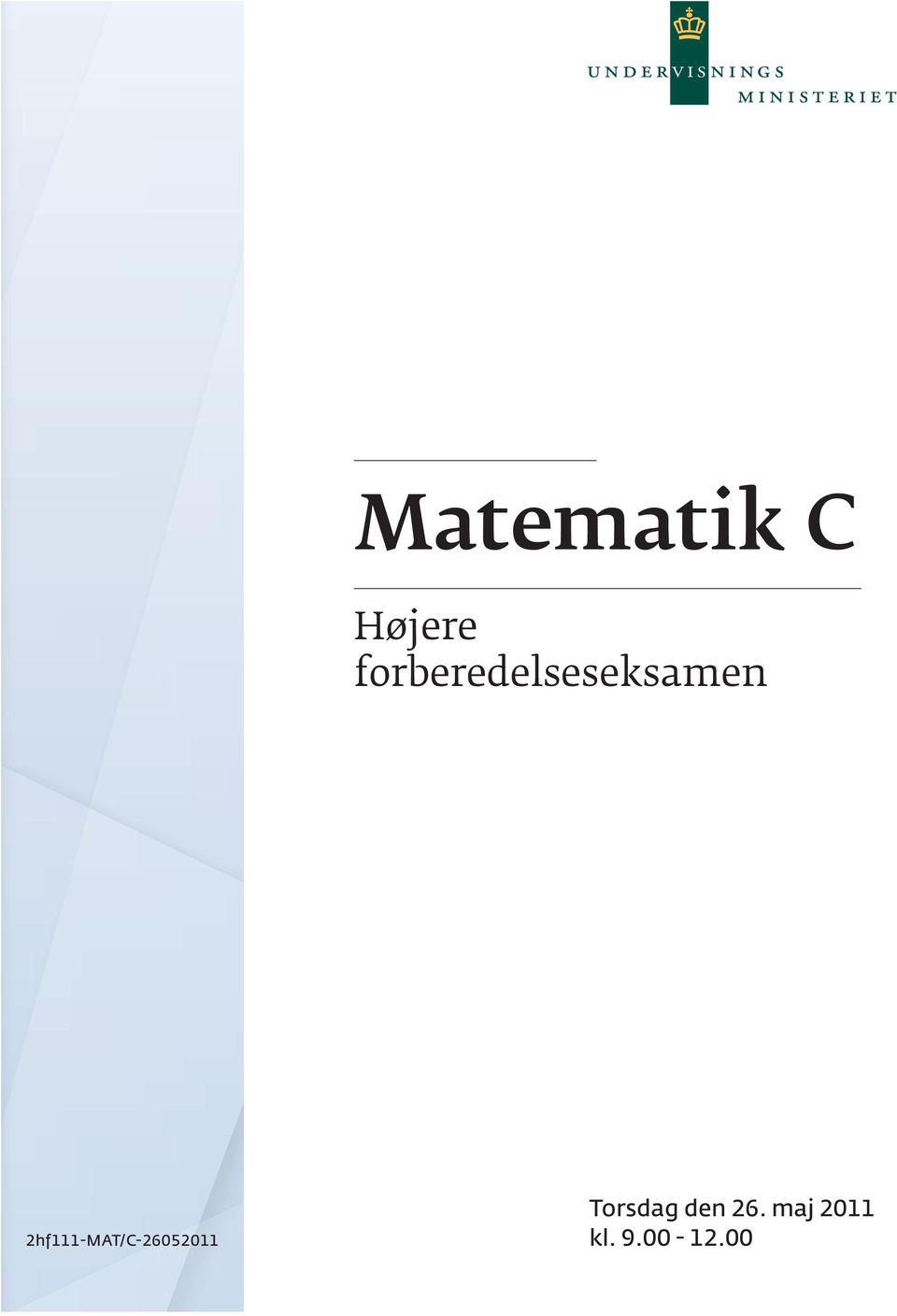 2hf111-MAT/C-26052011