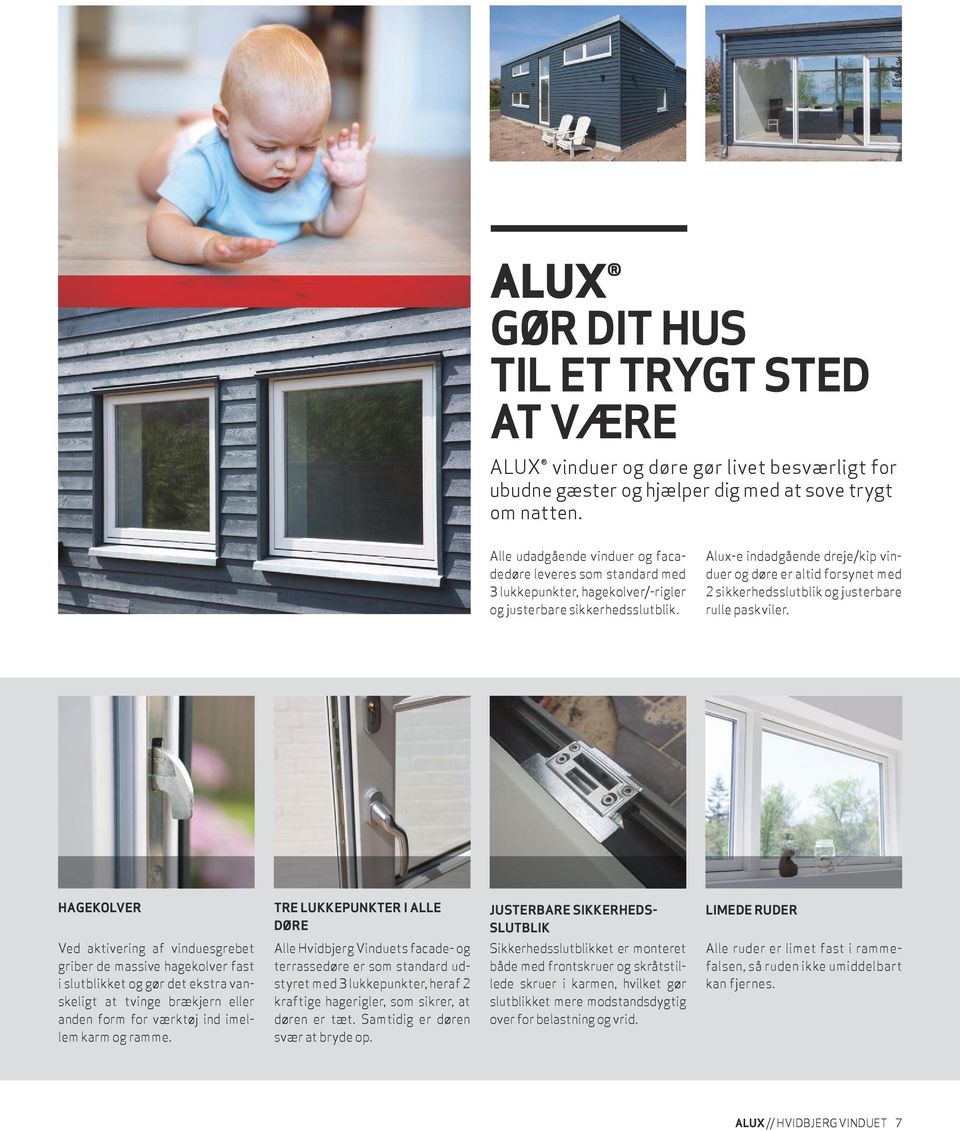 ALUX DANSKE VINDUER OG DØRE I TRÆ/ALUMINIUM - PDF Gratis download