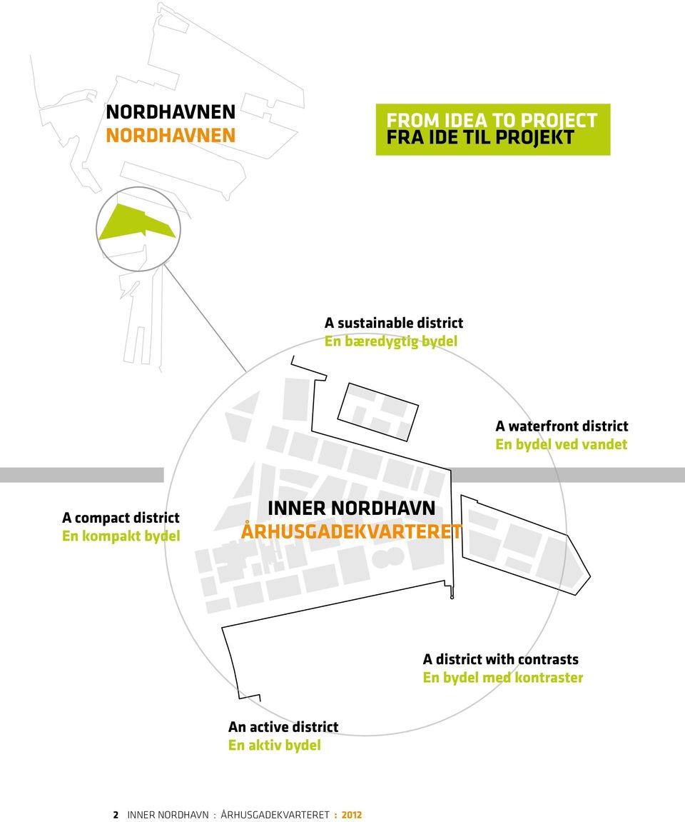 kompakt bydel inner nordhavn århusgadekvarteret A district with contrasts En bydel med