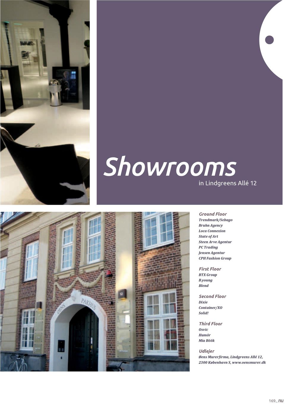 replika balkon Giotto Dibondon Showrooms. in Lindgreens Allé 12 - PDF Gratis download