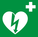 UDENDØRS HJERTESTARTERSKAB MODEL CA HSS201. Isoleret rustfri hjertestarterskab til permanent opbevaring af hjertestarter. Skabet er beregnet til udendørs brug hele året.
