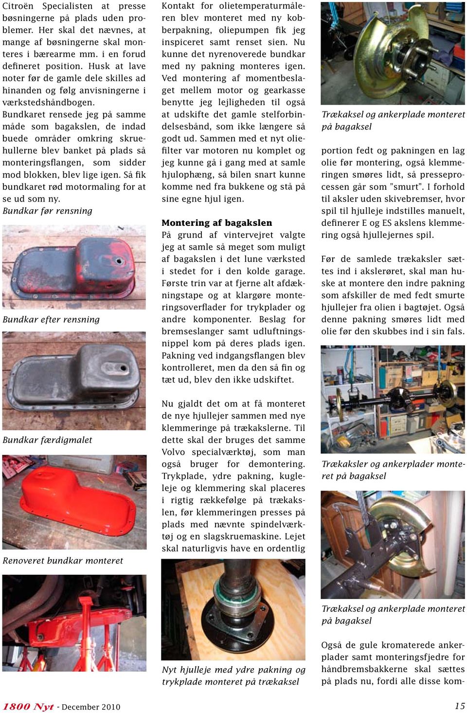 Renovering af hjulophæng på Volvo 1800ES PDF Gratis download