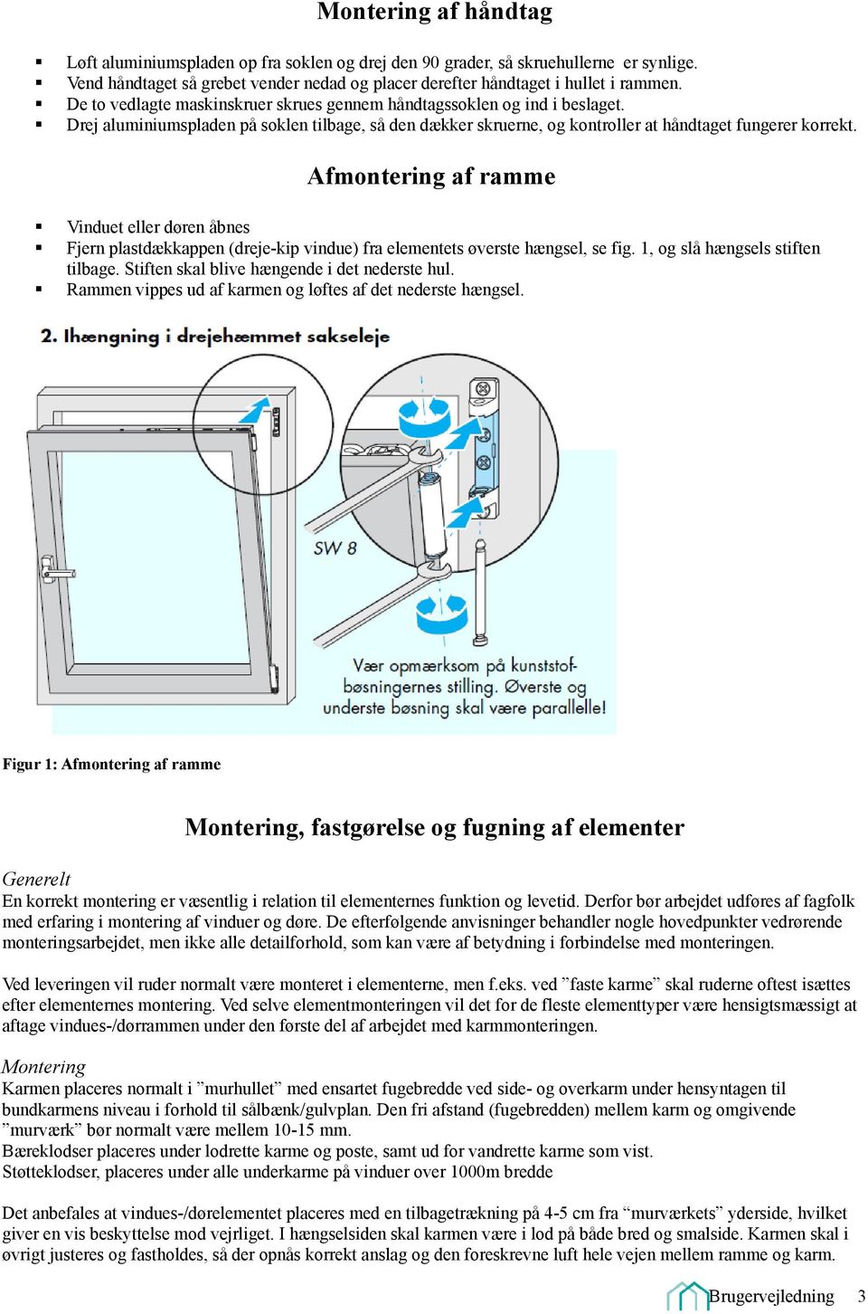 Montage & Brugervejledning - PDF Gratis download