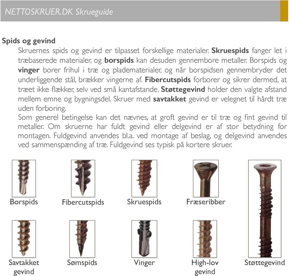 NETTOSKRUER.DK. Skrueguide - PDF Free Download