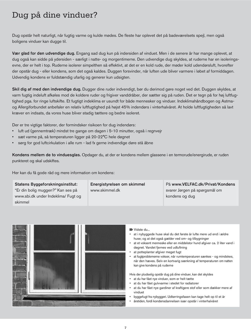Brugervejledning for VELFAC Ribo (uddrag af VELFAC Brugervejledning) - PDF  Gratis download