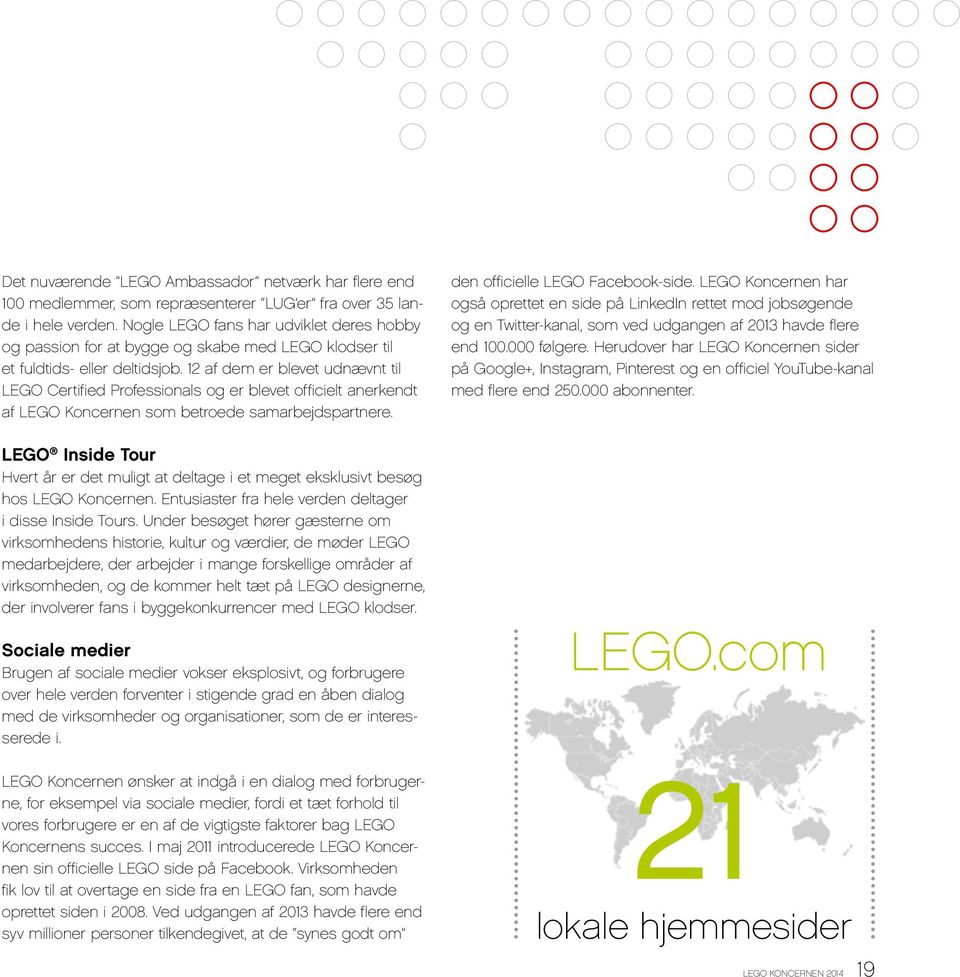 12 af dem er blevet udnævnt til LEGO Certified Professionals og er blevet officielt anerkendt af LEGO Koncernen som betroede samarbejdspartnere.