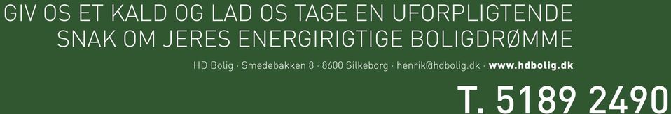 BOLIGDRØMME HD Bolig Smedebakken 8 8600
