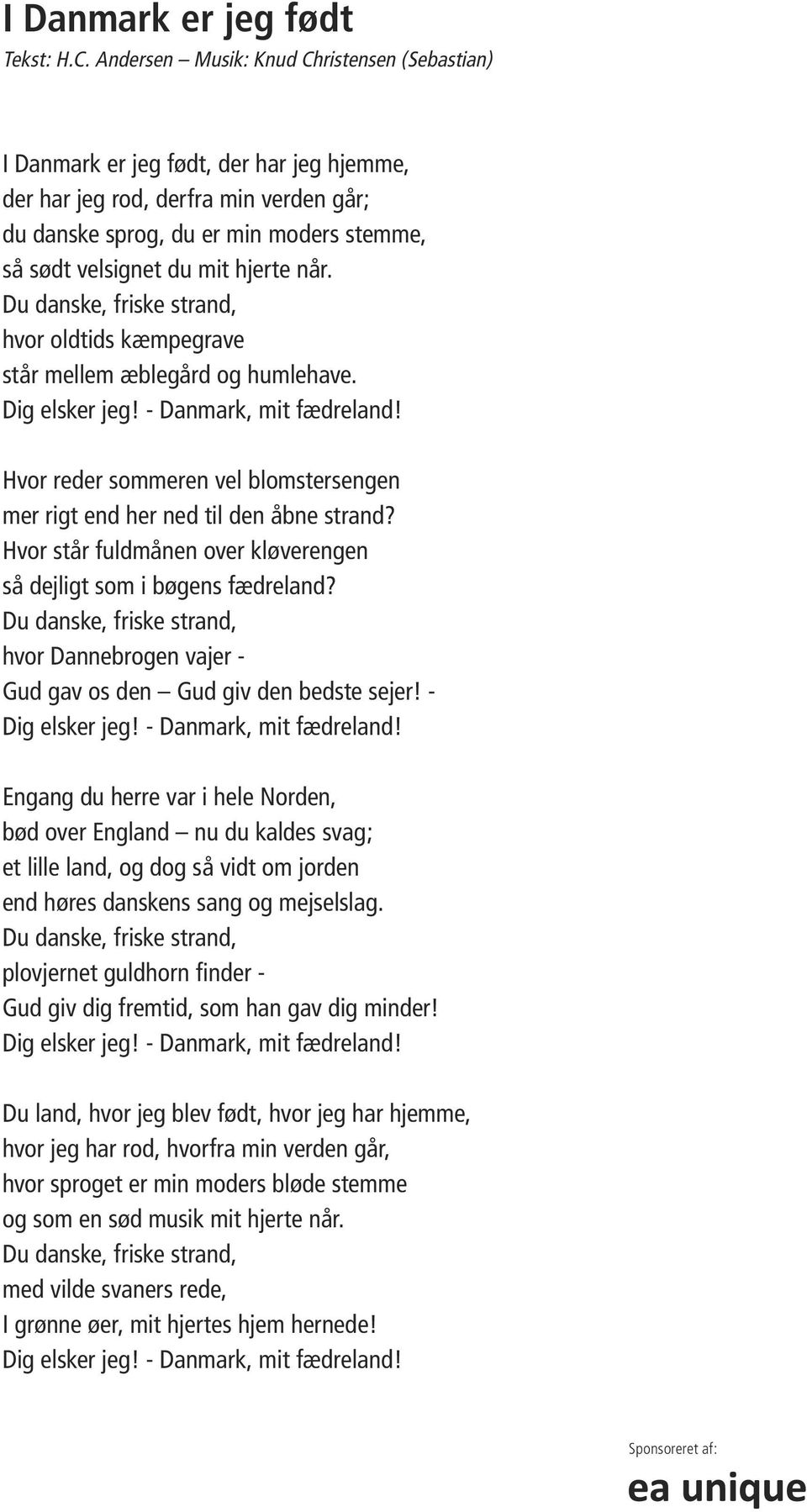 Sange i sommernatten på Kinahøjen i Akademihaven, Sorø - PDF Free ...