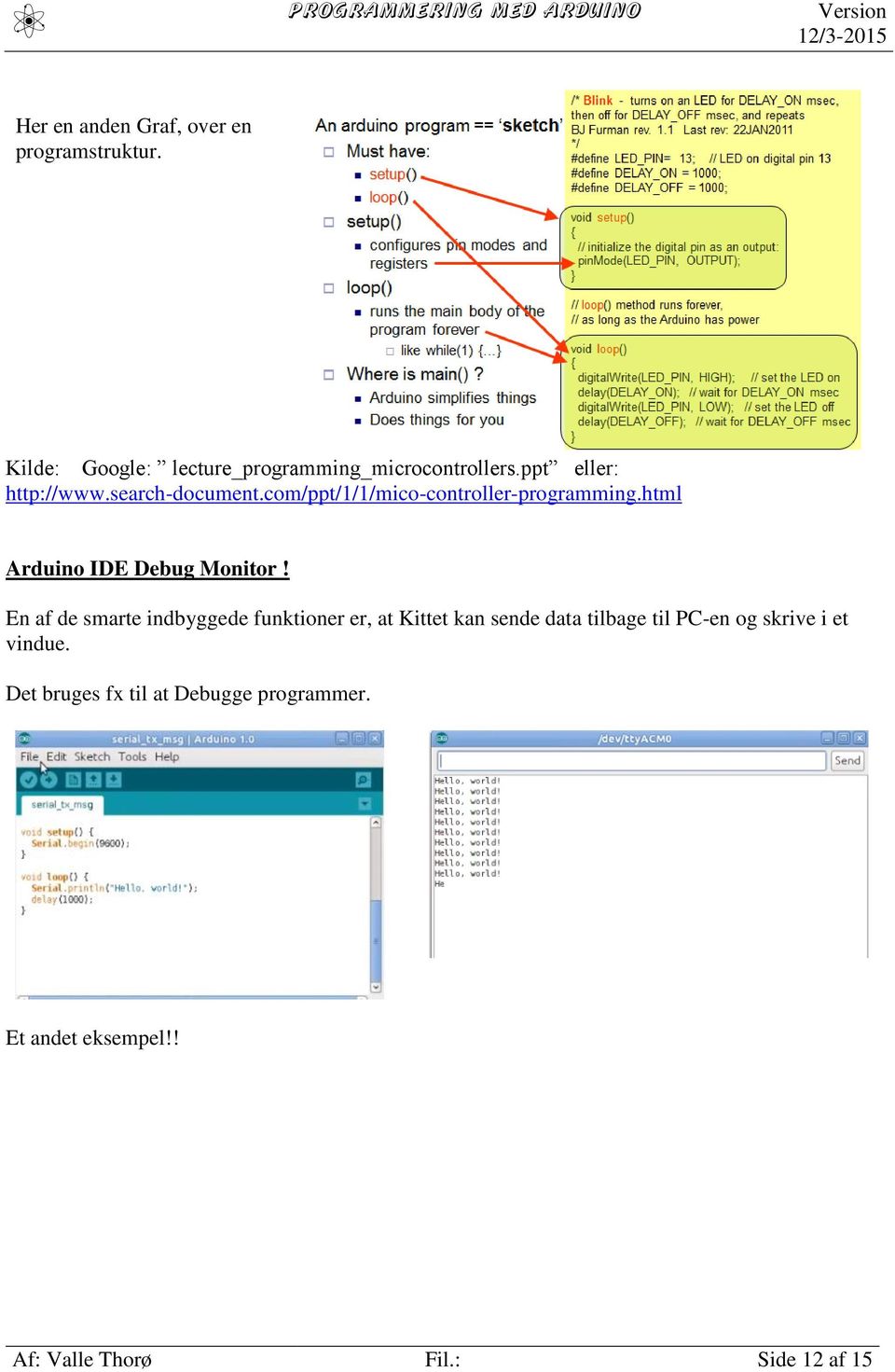 html Arduino IDE Debug Monitor!