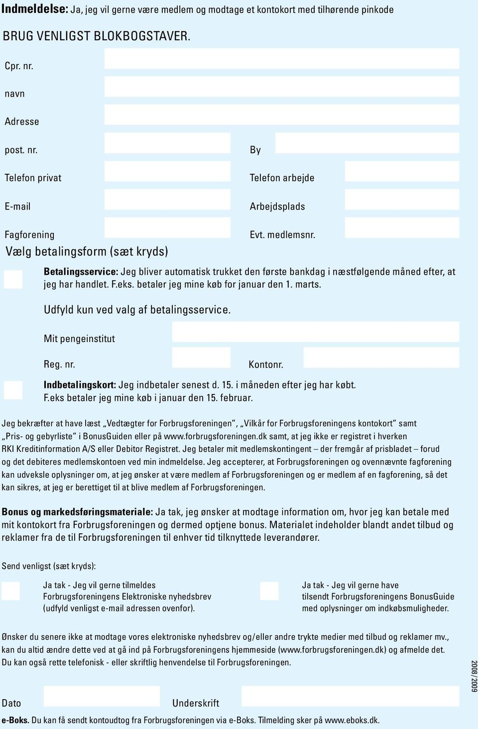 FORBRUGSFORENINGEN Bliv medlem af Forbrugsforeningen - PDF Gratis download