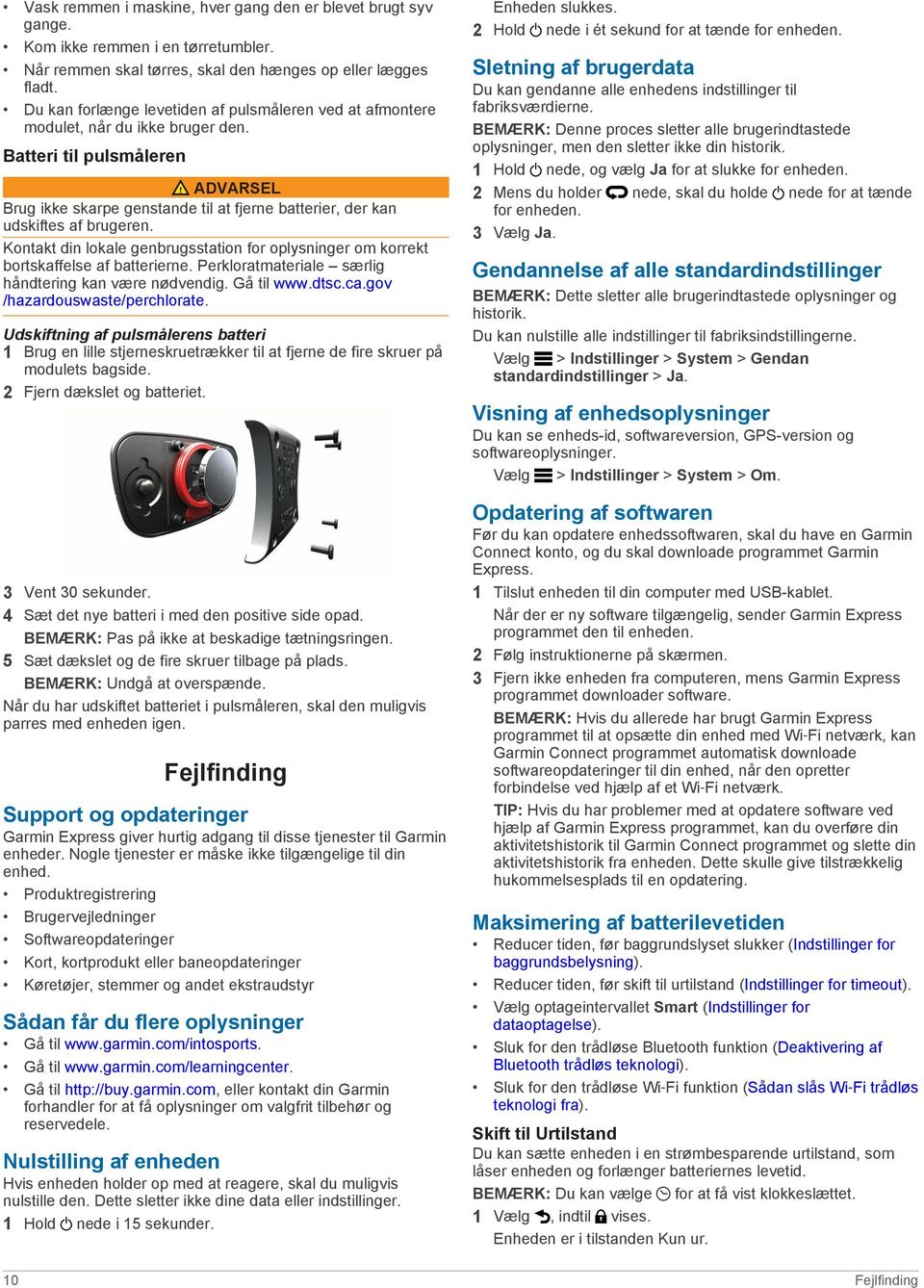 Forerunner 620 Brugervejledning - PDF Free Download