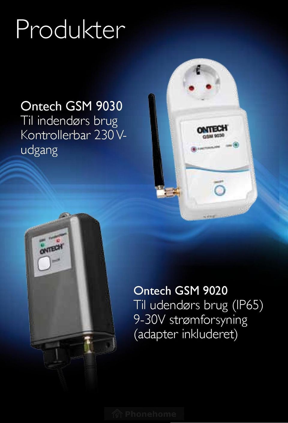udgang Ontech GSM 9020 Til udendørs