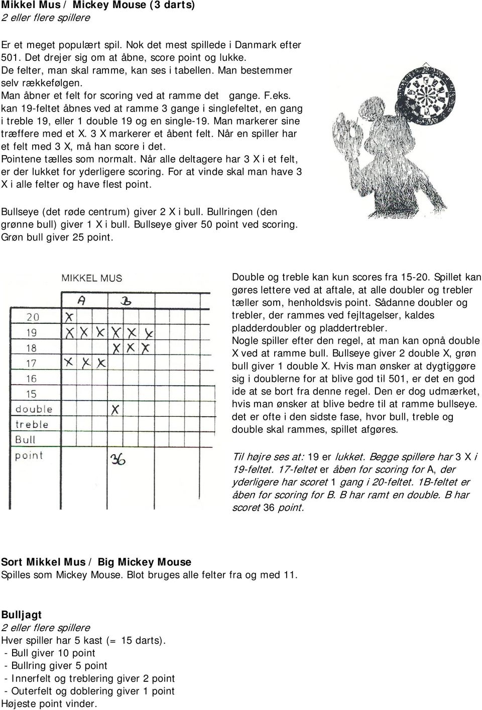 DARTREGLER. Ikke alle darts scorer - PDF Free Download