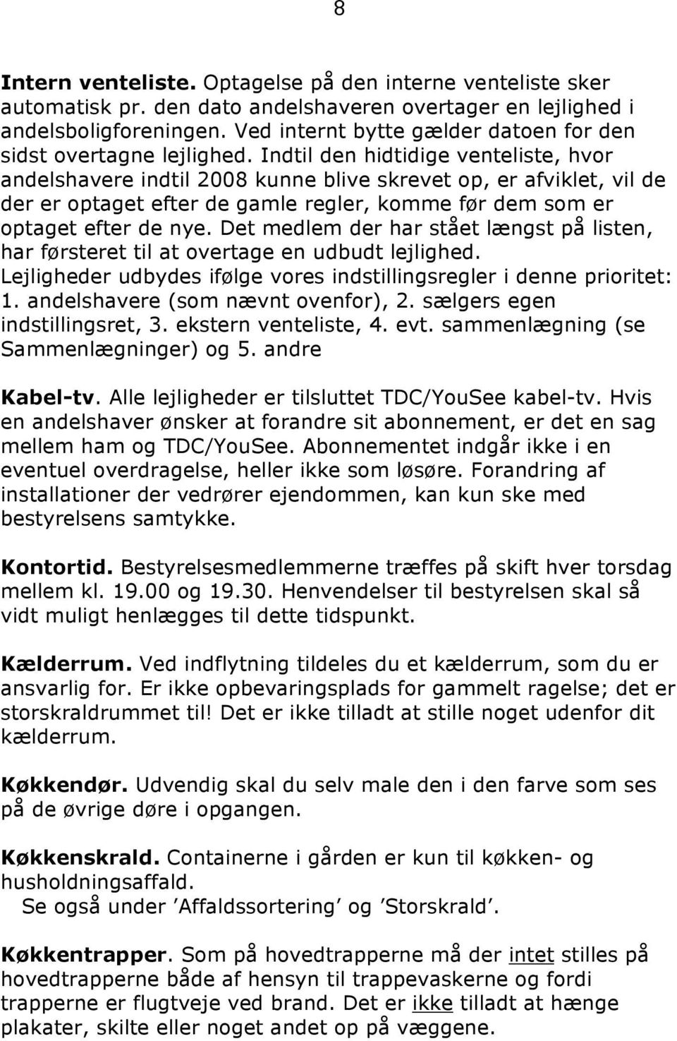 Andelsboligforeningen Peter Fabers Gade ABC for andelshavere - PDF Gratis  download