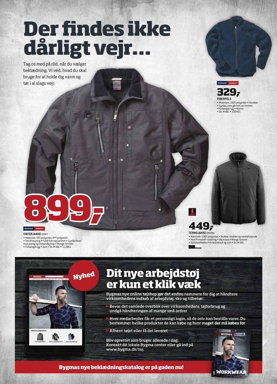 499,- Klædt på til den danske vinter 899,- Bygma Proffcenter - PDF Free  Download