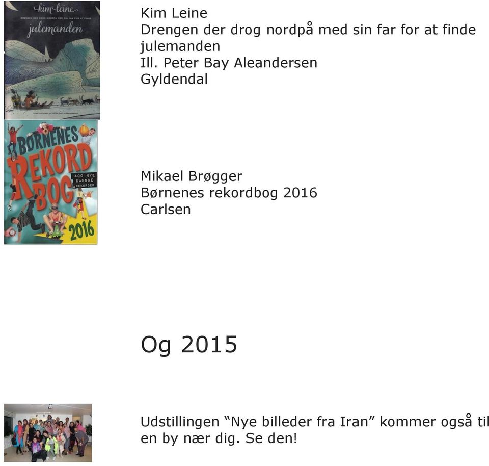 Peter Bay Aleandersen Mikael Brøgger Børnenes rekordbog