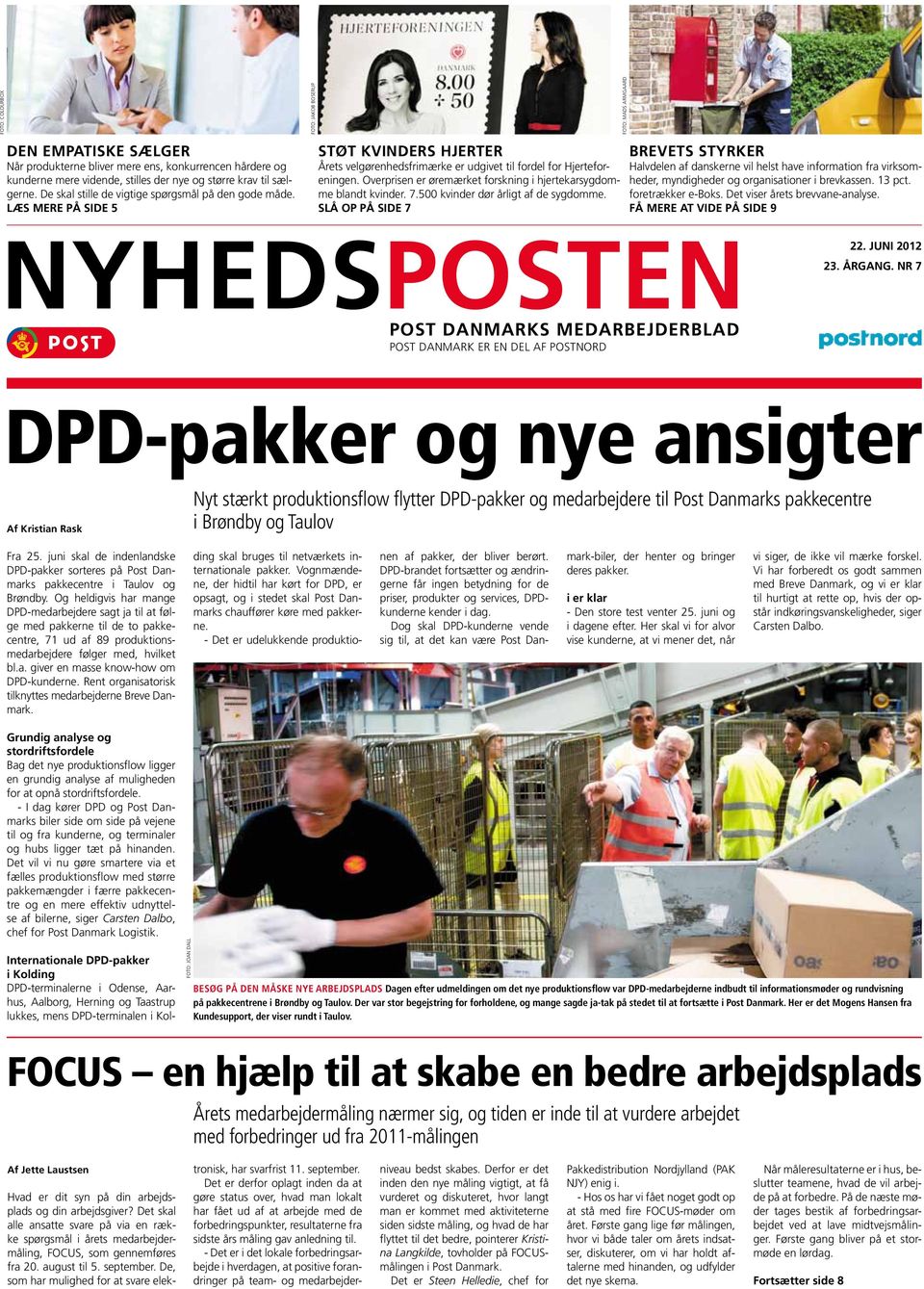 Post danmarks medarbejderblad. DPD-pakker og nye ansigter - PDF Free  Download