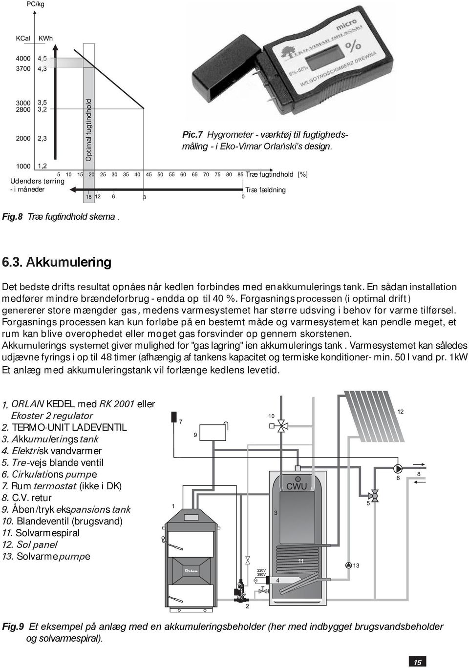 Drifts/installations manual. ORLAN SUPER Gasogen kedel til træ - fra kw.  Orlan SUPER GASOGEN - PDF Free Download