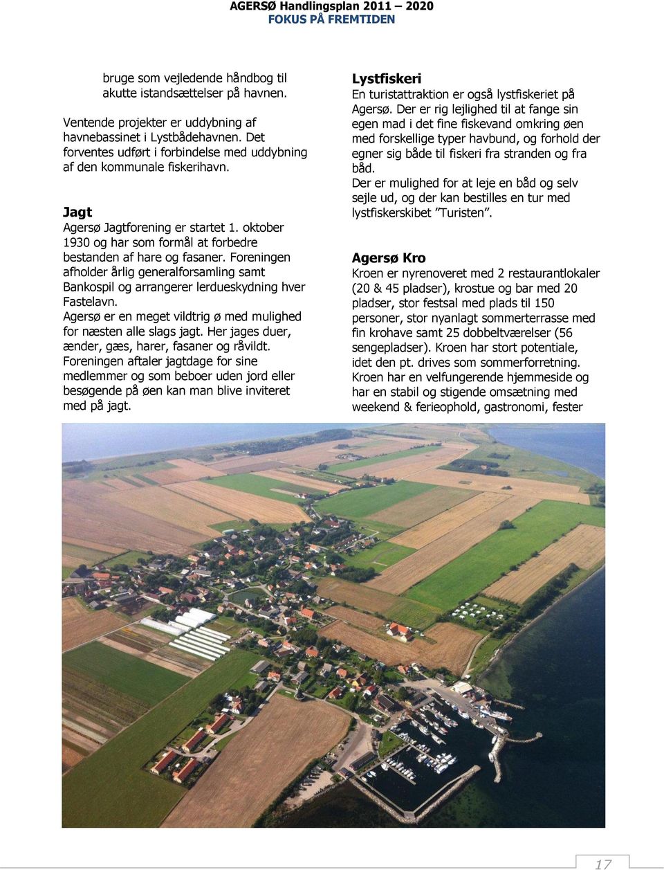 Agersø Handlingsplan Fokus på fremtiden - PDF Gratis download