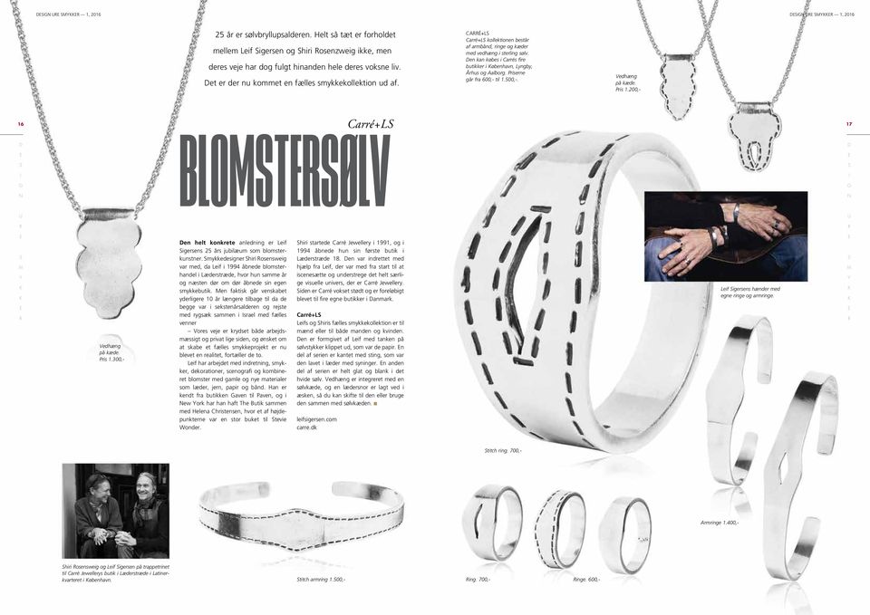 SMYKKER. Design Watches Jewellery. NÆRMESTE FORHANDLER ANVISES HOS: ARBERG TIME - PDF Gratis download