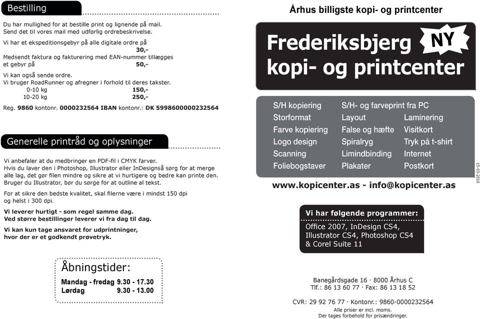 Frederiksbjerg kopi- og printcenter - PDF Gratis download