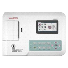 Elektrocardiografer EKG 312T - 3-KANAL MED DIAGNOSE EKG 312T - 3-kanal med diagnose, stort display og touch screen. Optager 12 afledninger.