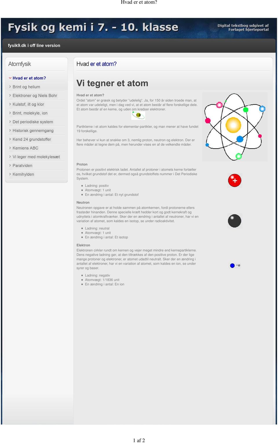 I udlandet Bopæl i det mindste Atomfysik i klasse - PDF Free Download