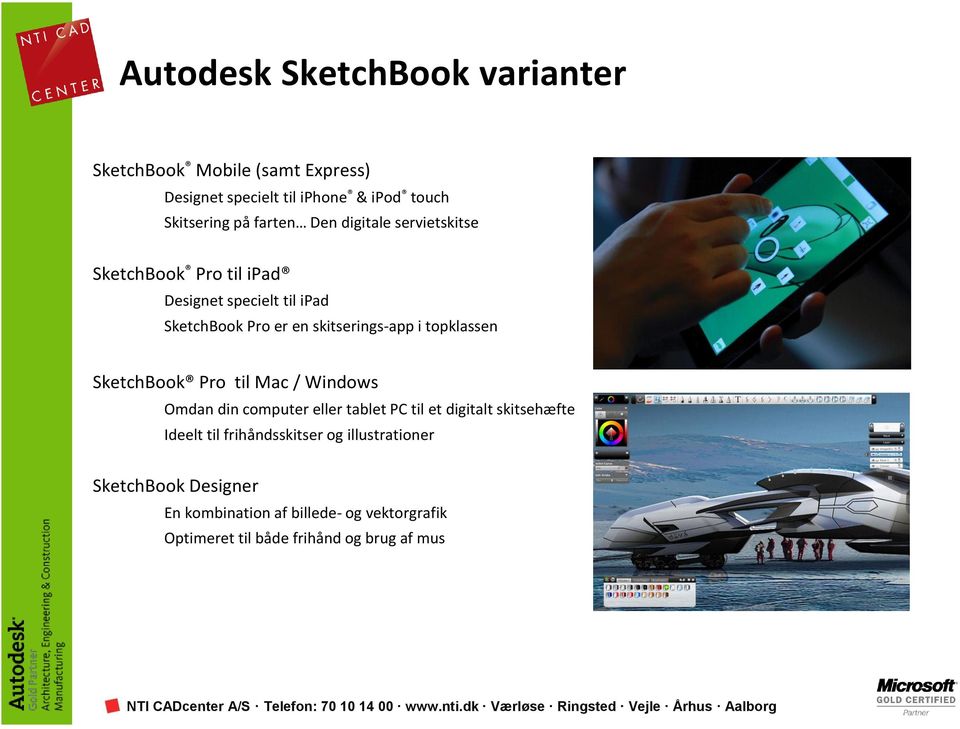 topklassen SketchBook Pro til Mac / Windows Omdan din computer eller tablet PC til et digitalt skitsehæfte Ideelt til