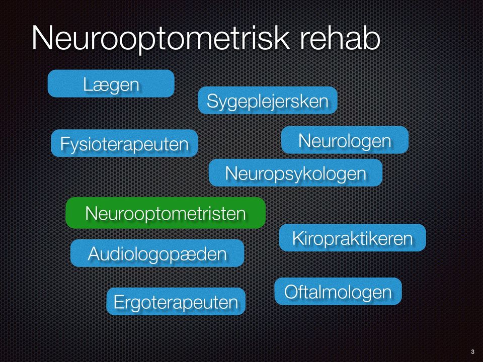 Neuropsykologen Neurooptometristen