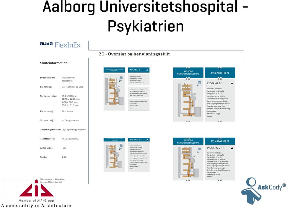 S10 Ambulatorium for misbrug Ambulatorium for retspsykiatrien Børne- og ungdomspsykiatri Børne- og ungdomspsyk.