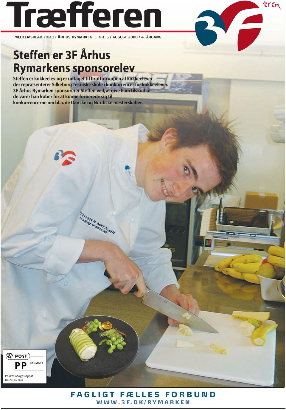 repræsenterer Silkeborg Tekniske skole i konkurrencer for kokkeelever.