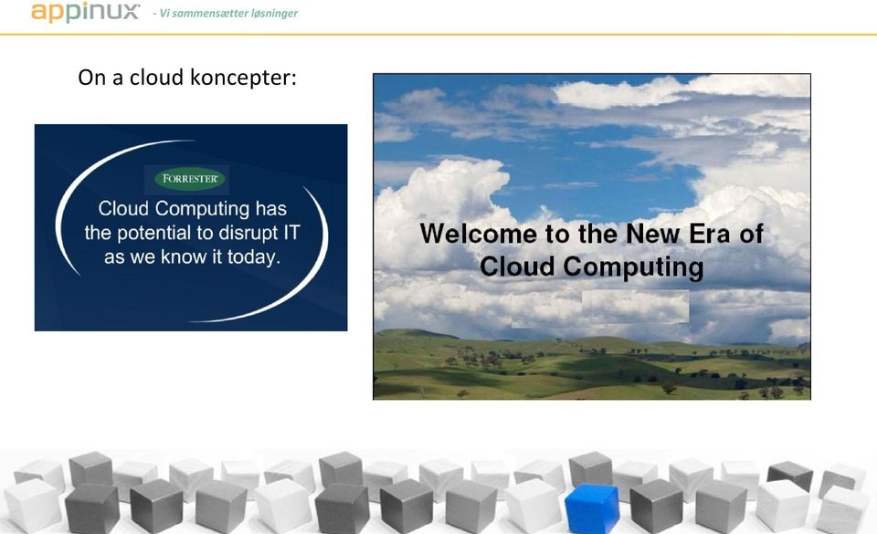 Computing on a cloud