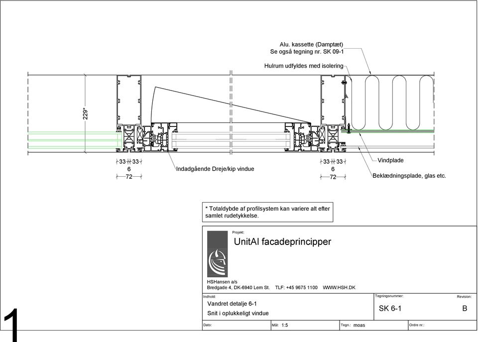 Hansen UnitAl facadeprincipper - PDF Free Download