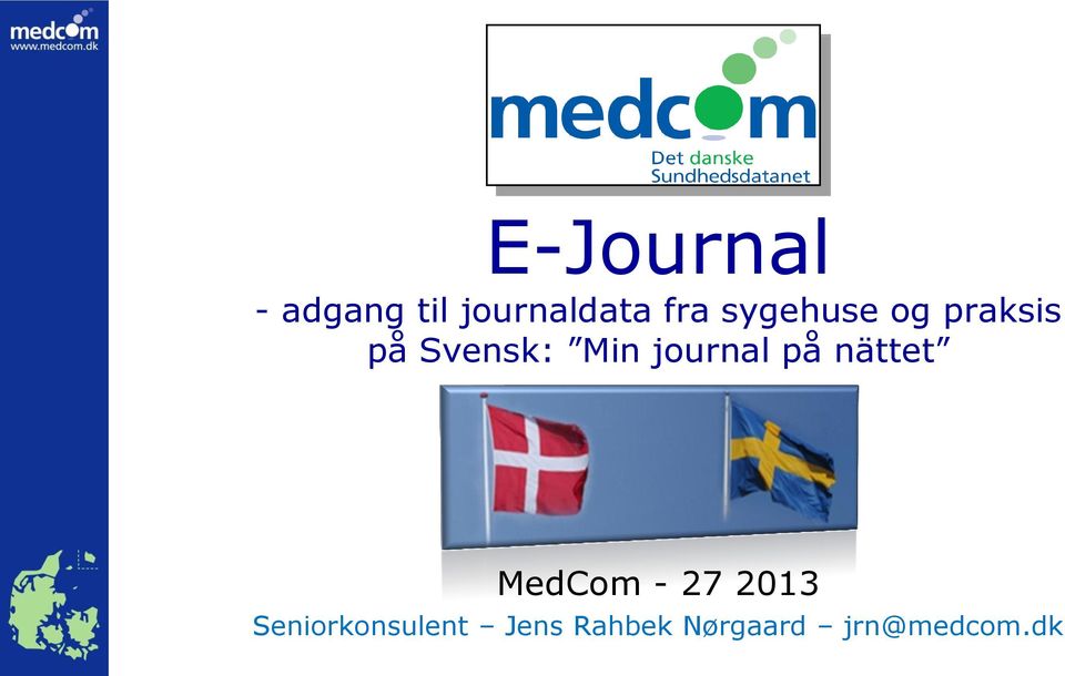 journal på nättet MedCom - 27 2013