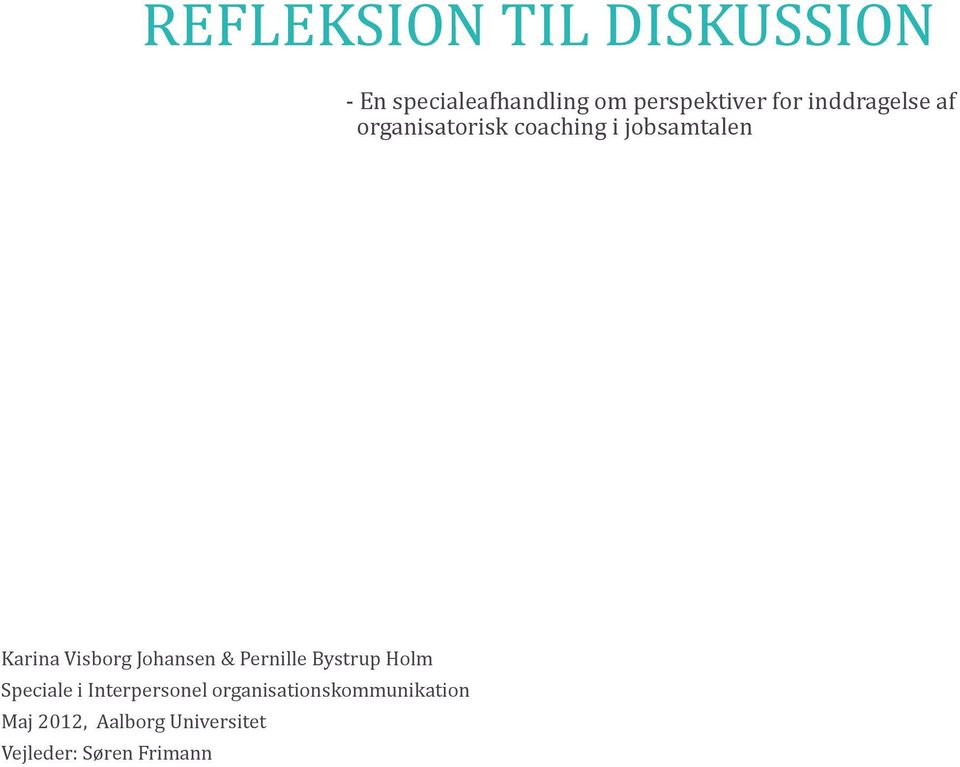 Egen reductor kondom REFLEKSION TIL DISKUSSION - PDF Gratis download