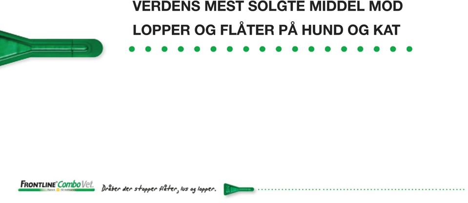 VERDENS MEST SOLGTE MIDDEL MOD LOPPER OG FLÅTER PÅ HUND OG KAT - PDF Free  Download