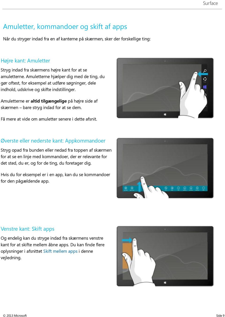 Brugervejledning til Surface RT - PDF Free Download