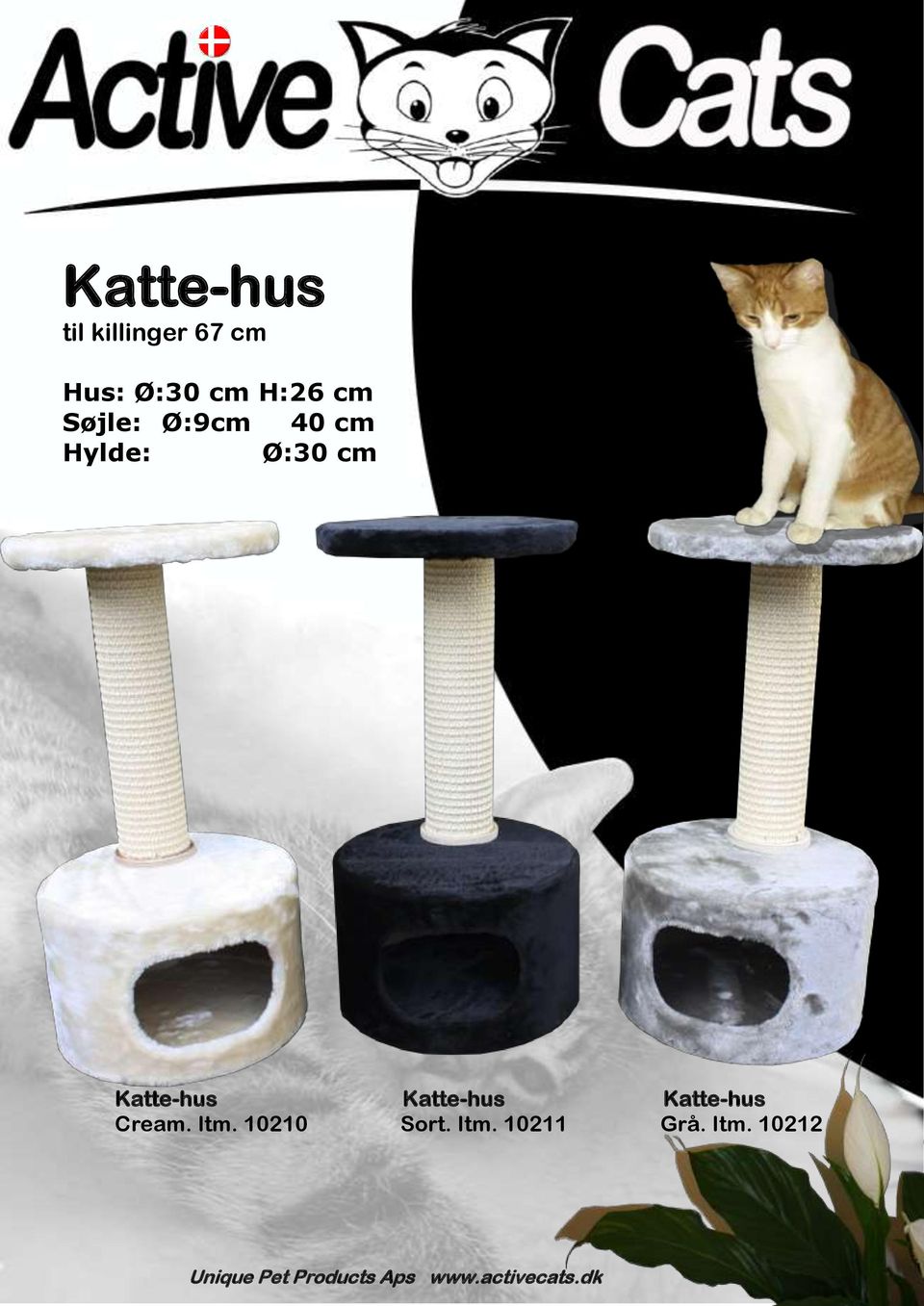 cm Katte-hus Katte-hus Katte-hus Cream.