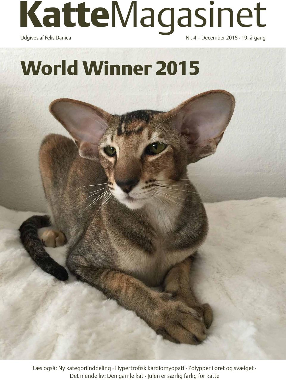 årgang World Winner 2015 Læs også: Ny kategori inddeling