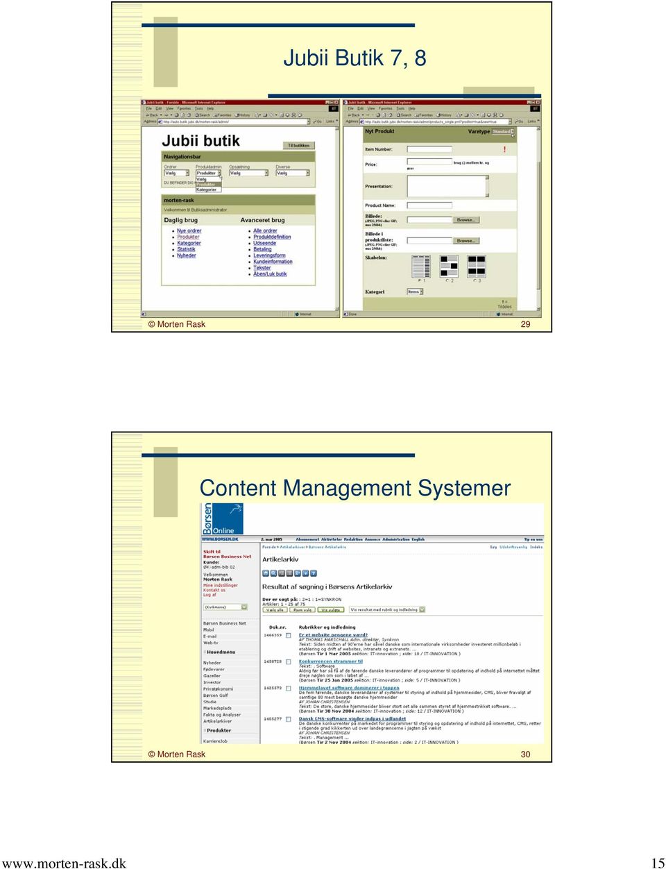 Management Systemer